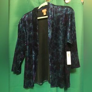 Chico’s Velvet Burnout Jacket